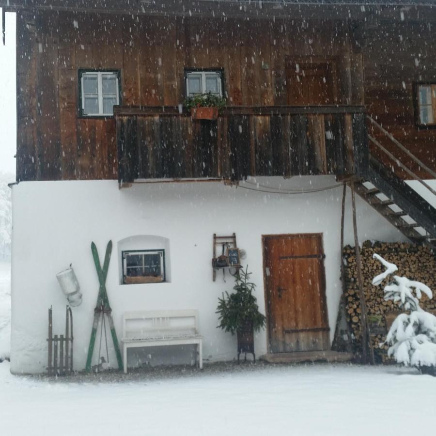 Villa Bauernhof Kaspergut Kirchberg bei Mattighofen Camera foto
